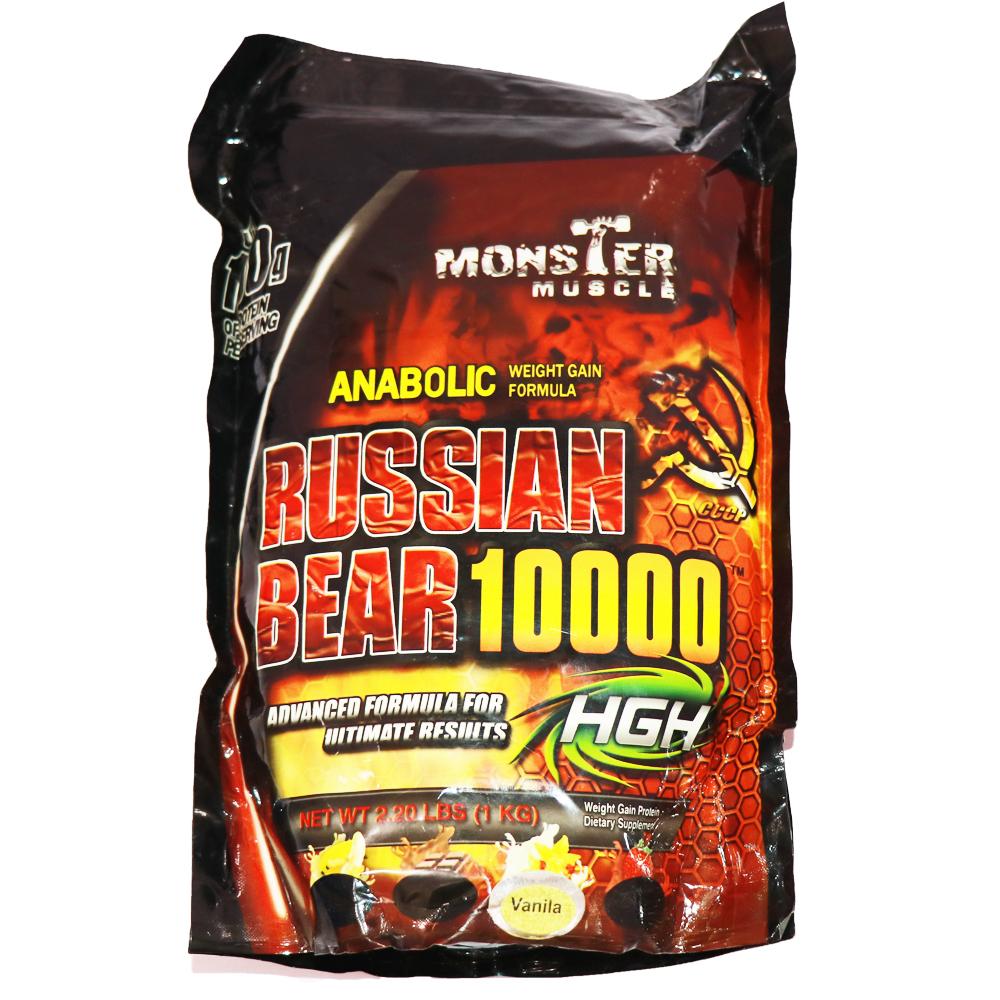 Russian Bear 1kg Mass gainer | Chocolate Flavor