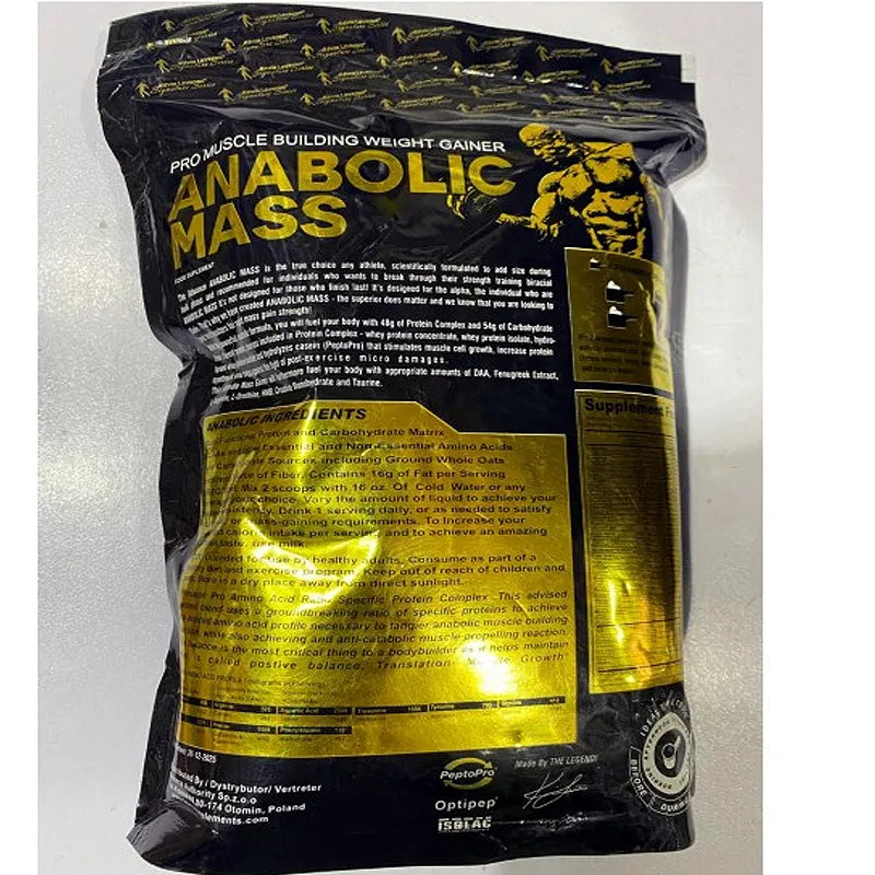 Anabolic 1kg Mass gainer By Kevin Levrone 2lbs